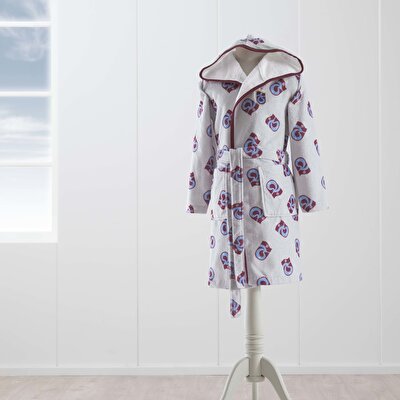 Taç Lisanslı Trabzonspor 1967 6-8 Yaş Çocuk Baskılı Bornoz