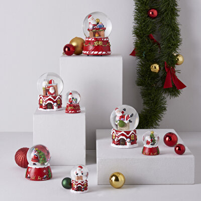 Linens Snowman 8x8x11 cm Küre