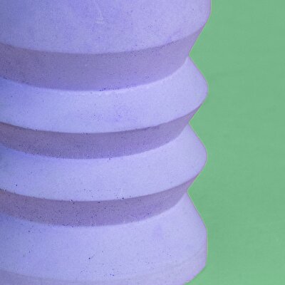 Taç Butik İskandinav Dekoratif Obje Lila