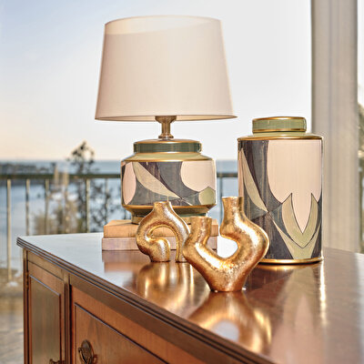 Linens Florian Porselen 17x17x28 cm Küp