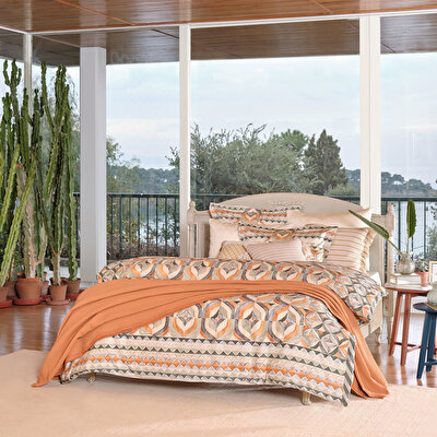 Linens Tendai 45x45 cm Kırlent Kılıfı Vizon