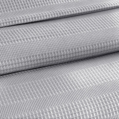 Taç Monet Pamuk Çift Kişilik Pike Gri