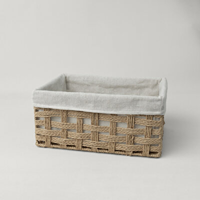 Linens Tidy Sepet 38x26x17,2 Cm Naturel