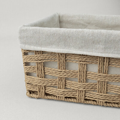 Linens Tidy Sepet 38x26x17,2 Cm Naturel