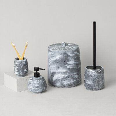 Linens Morio 8,5x10,5 cm Diş Fırcalık Gri