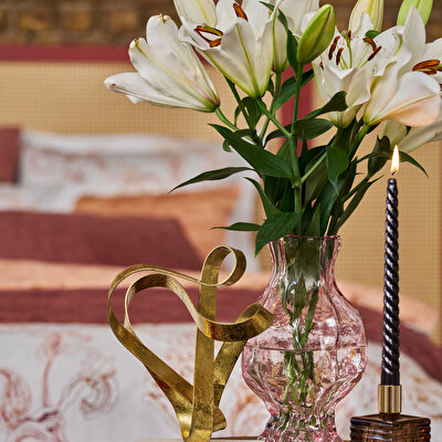 Linens Joie 16x16x26 cm Vazo Pudra