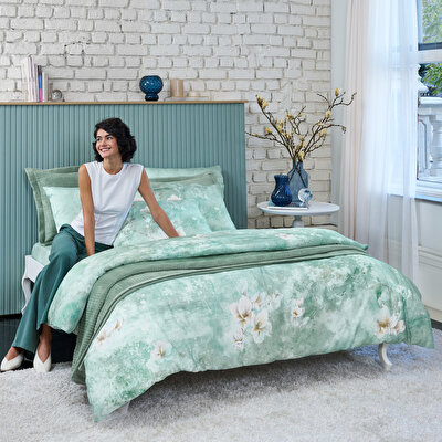 Linens Eviel 18x18x19 cm Vazo Mavi