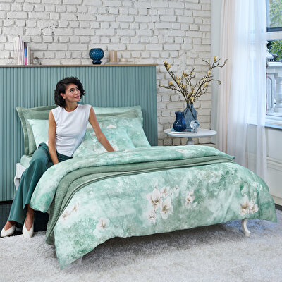 Linens Omella 15x15x20 cm Vazo Mavi