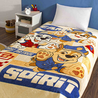 Lisanslı Paw Patrol Joy Tek Kişilik Battaniye