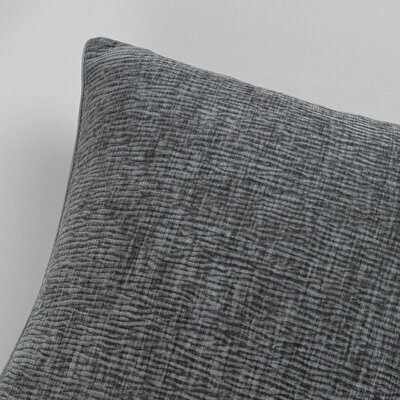 Linens Gracie 45x45 cm Kırlent Kılıfı Antrasit