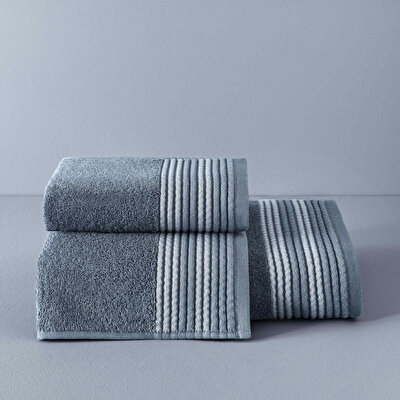 Taç Butik Doğu Ekspresi Pamuk Banyo Havlusu Mavi 70x140