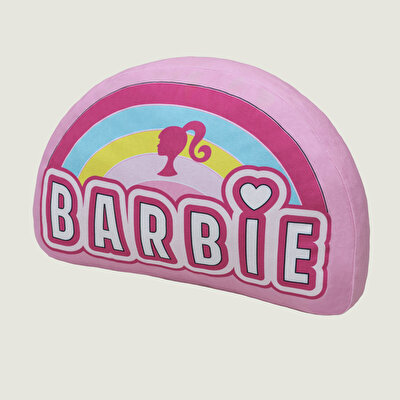 Lisanslı Barbie Rainbow Şekilli Kırlent
